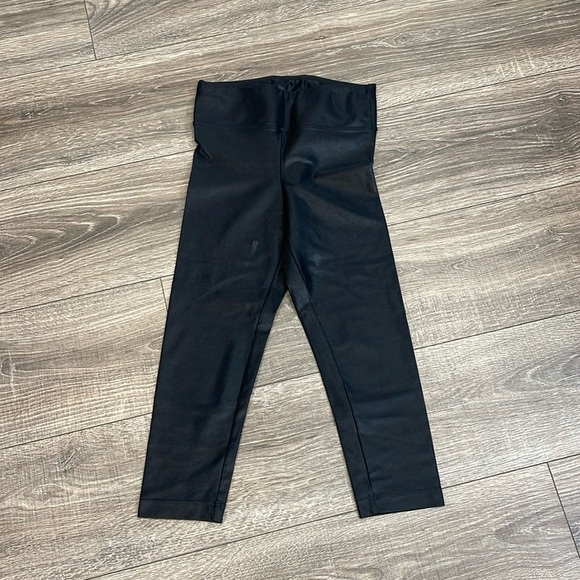 KORAL cropped black lustrous leggings size small - Picture 1 of 3